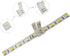 10 Pcs Strip to Strip Unwired Gapless Solderless Snap Down 2 Pin Single Color LED Light Strip Connector for 10mm Wide 5050 2835 5630 Single Color Flex LED Strips by D DrNeeko
