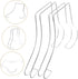 2pcs Luxshiny Sturdy Shoe Shaper Stands Shoe Rack Holders for Boot Rack Entryway High Heels Display Holder