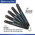 MichaelPro 5-Piece Ultra Low Profile Offset Screwdriver Set, Slim Angled Star Drivers T20, T25, T27, T30, T40
