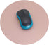 Round Mouse Pad 220x220x2mm, PU Leather Gaming Mouse Mat, Waterproof Non-Slip Smooth Design for Office, Home and Travel