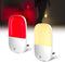 Klarlight 670nm Red LED Night Light for Sleep, Warm White Nightlight for