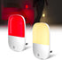 Klarlight 670nm Red LED Night Light for Sleep, Warm White Nightlight for