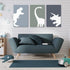 GUBIYU Set 3, 12"x16" Dinosaur Wall Decor T-Rex Art of Boys Room Aesthetic Posters, Animal Nursery Print for Kids