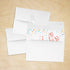 LUX Paper A2 Invitation Envelopes, White with Peel & Press, 4 3/8" x 5 3/4", 250 Pack