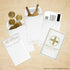 LUXPaper #1 Coin Envelopes, 2 1/4" x 3 1/2" Crystal Metallic, 50 Qty