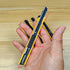 5pcs Right and Left Hand Self-Lock Cutter Knife - Black 9mm Snap Off Blades Utility Knife with Yellow Holder
