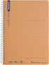 Maruman N238ES Ring Notebook, 0.2 inches (6.5 mm), Ruled, Basic, B6, 80 Sheets, 5 Pack Set