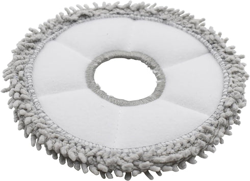 Replacement Washable Mop Cloth for ECOVACS X2/X2 Pro Robot Vacuum Cleaner, Includes 4 Mop Pads