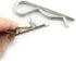 LQ Industrial 2 PCS Stainless Steel R Clips, Spring Retaining Wire Hair Pins, Lynch Cotter M5x100