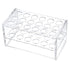 Clear Acrylic Test Tube Rack, 18 Holes Holder for 10ML/15ML Test Tubes, 1 Piece