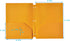 Seashell 12 Pack Heavy Duty Plastic 3 Hole Punch Folders, Assorted Colors, 2 Pocket Folders