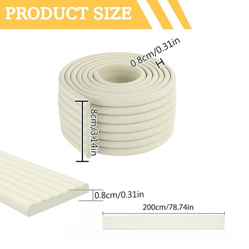 Soft Bunk Bed Ladder Pads with Cutter Foam Step Padding & Ladder Cover for Kids Loft Beds, Dorm Ladders, Stairs