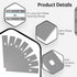 4" 100 Scraper Blades, Pcs Replacement Scraper Razor Blades, Ultra-sharp Scraper Razor Blades, Single-Edge Razor Blades