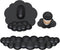 Cloud Mouse Pad with Wrist Rest, Ergonomic Cloud Keyboard Mouse Wrist Support