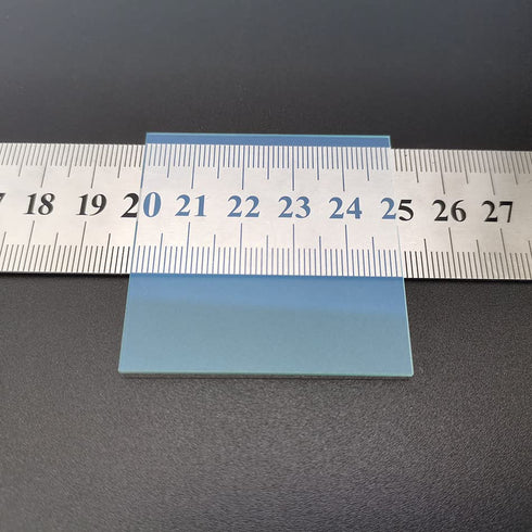 ITO (Indium Tin Oxide) Coated Conductive Glass Slides 50×50mm, Resistance 7 ohm/sq (8 Pcs)