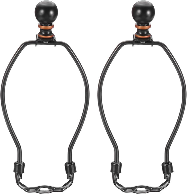 PATIKIL 6.5 Inch Lamp Harp Kit with Finial, 2 Set Detachable Lamp