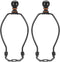 PATIKIL 6.5 Inch Lamp Harp Kit with Finial, 2 Set Detachable Lamp