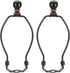 PATIKIL 6.5 Inch Lamp Harp Kit with Finial, 2 Set Detachable Lamp