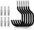 HORUSDY 6 Pack Heavy Duty Bike Hook, 6 inches, 100LBS Capacity, Garage Wall and Ceiling Bike Hooks