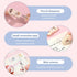 Mangpung 7Pcs Set Beige Cute Cat Stationery Gifts School Supplies Kawaii Japanese Stationery Christmas Birthday GIFS