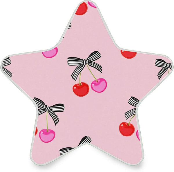 Burbuja Cherry with Bows LED Night Light Plug into Wall 0.2W Star-Shaped Nightlight
