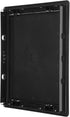 8" x 10" Black Plastic Access Panel, Service Shaft Door Panel for Plumbing, Electricity, Heating Access