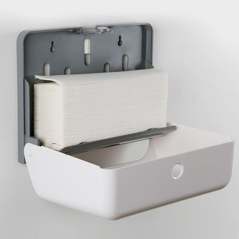 Paper Towel Dispenser Wall Mount Commercial C-Fold/Multifold Paper Towel Dispenser for Bathroom,