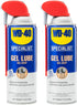 WD-40 Specialist Gel Lube with Smart Straw Sprays 2 Ways, Twin Pack,