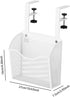 Generic Under Table Storage Holder Clamp on Desk Organization Iron Sturdy Desk Side Storage Rack for School Bedroom