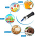 VGVGV 0-32% Brix Refractometer, Auto Refractometer Sugar Concentration ATC Sweetness Tester Fruit Sugar Meter