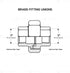 Supply Giant 1 Inch Union for 125 Lb Applications with Female Threaded Connects, Brass Construction, Economical & Easy