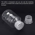 PATIKIL 1000mL Reagent Media Bottle, 1Pcs Round Graduated Glass Storage Bottle with Clear Cap