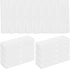 Fainne 24 Pcs Plastic Pencil Case Bulk, Frosted Pencil Box with Hinged Lid Snap Closure for School Office Supply