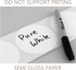 Hybsk White Color Coding Dot Labels, Round Semi Gloss Paper Stickers, 2 inch Adhesive Label