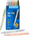 WRITECH Gel Pens Fine Point, 0.5mm No Smear Black Ink for Journaling, Sketching, Notetaking, 8ct Set