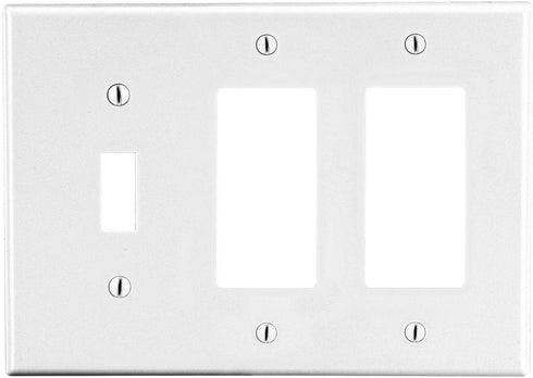 Bryant Electric P1326W Wallplate, White