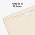 Smead File Jackets, 25 Count, Manila, Reinforced Straight-Cut Tabs, Letter Size