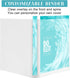 Fulmoon 12 Pcs Economy View 3 Ring Plastic Binder, 12.2 x 9.8 Inch, 1 Inch Round Ring, White