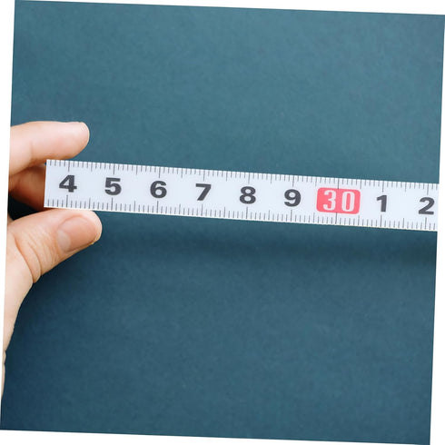 1roll Gadpiparty Adhesive Measuring Tape Workbench Ruler Metric Scale Easy Fixation for Flexible Compact Storage