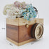 Zak-ka Camera Wooden Pencil Holder, Creative Desktop Organizer for Office Home