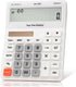 Desktop Calculator with Large Display, 12 Digits, Dual Solar Power and Battery, Tax and Check Function for Office, Home