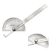 Angle Protractor, Stainless Steel Angle Ruler Finder 0-180 Degrees, 10 cm Woodworking Measure Tool
