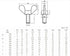 M5 Metric Wing Bolt, Stainless Steel Butterfly Screw, Pack of 10 (M5 * 20mm)