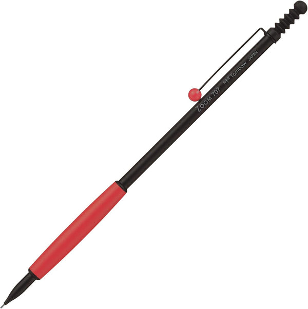 Tombow ZOOM 707 Mechanical Pencil, 0.5, Black/Red, SH-ZS2