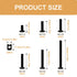 zDwfDc 67PCS M6 6Sizes (M6x12mm/20mm/25mm/30mm/40mm/60mm) DD026-b Crib Hardware Replacement Kit Bed Frame Bolts