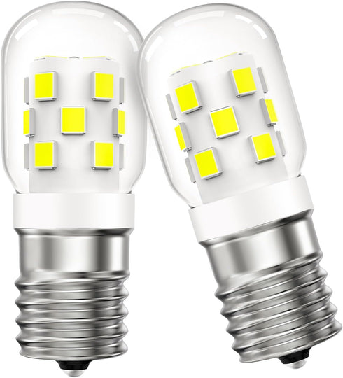 LED Microwave Light Bulbs Under Hood - 30W Equivalent for LG Frigidaire Kenmore Whirlpool GE, 2 Pack