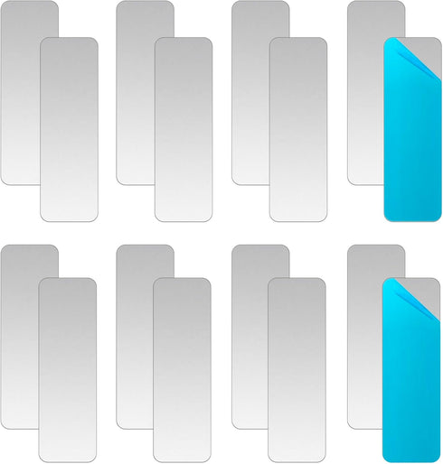 Seatern Adhesive Metal Plates for Magnetic Mounts, 1" x 3.15", 16 Pack Steel