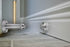 Heavy Duty Magnetic Door Stop, Wall/Floor Mounted Door Holder, Magnetic Door Catch Stopper, Silver, 1-Piece
