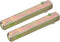 uxcell 2Pcs Door Knob Spindle, Gold Spare Door Handle Spindle Bar, 60mm Long Replacement Parts for 7mm Thick Doors