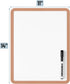 Mr. Pen Dry Erase Board, 14” x 11” with Black Marker - Sandstone Frame Small White Board for Kids and Students